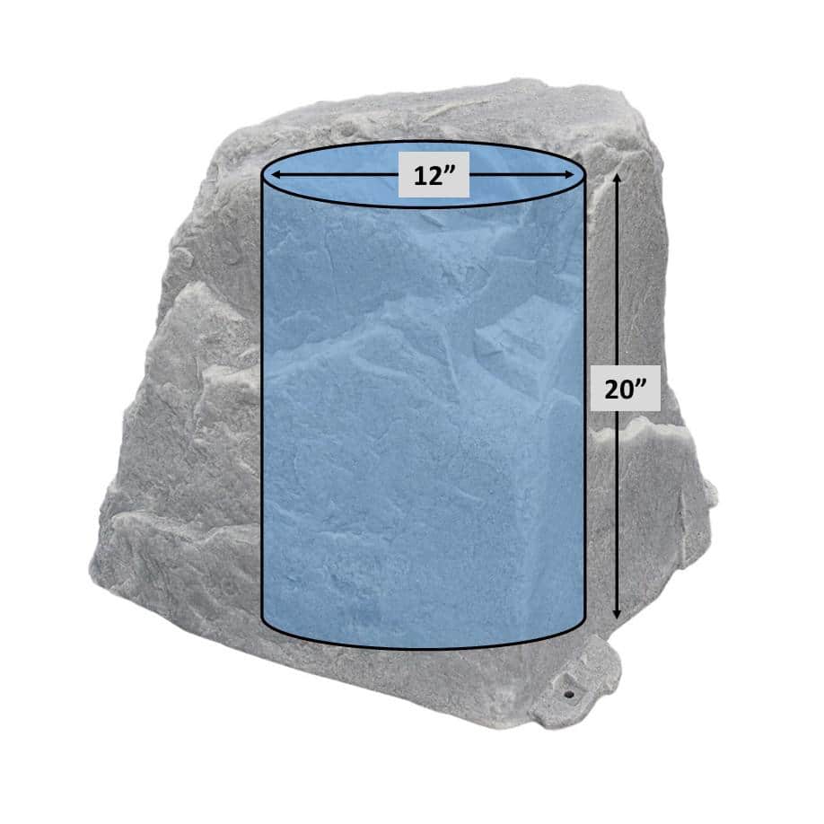Autumn Bluff Realistic Textured Garden Rock Enclosure