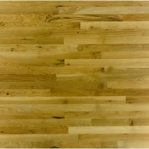 Anthony Oak Flooring White Oak #1 Com 3/4 in. T x 3-1/4 in. W Unfinished Solid Hardwood Flooring (18.75 sq. ft./Case)