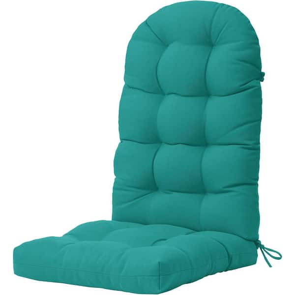 Mximu 49 in. x 20 in. x 5 in. Teal Outdoor Patio Adirondack High Back Chair Cushion