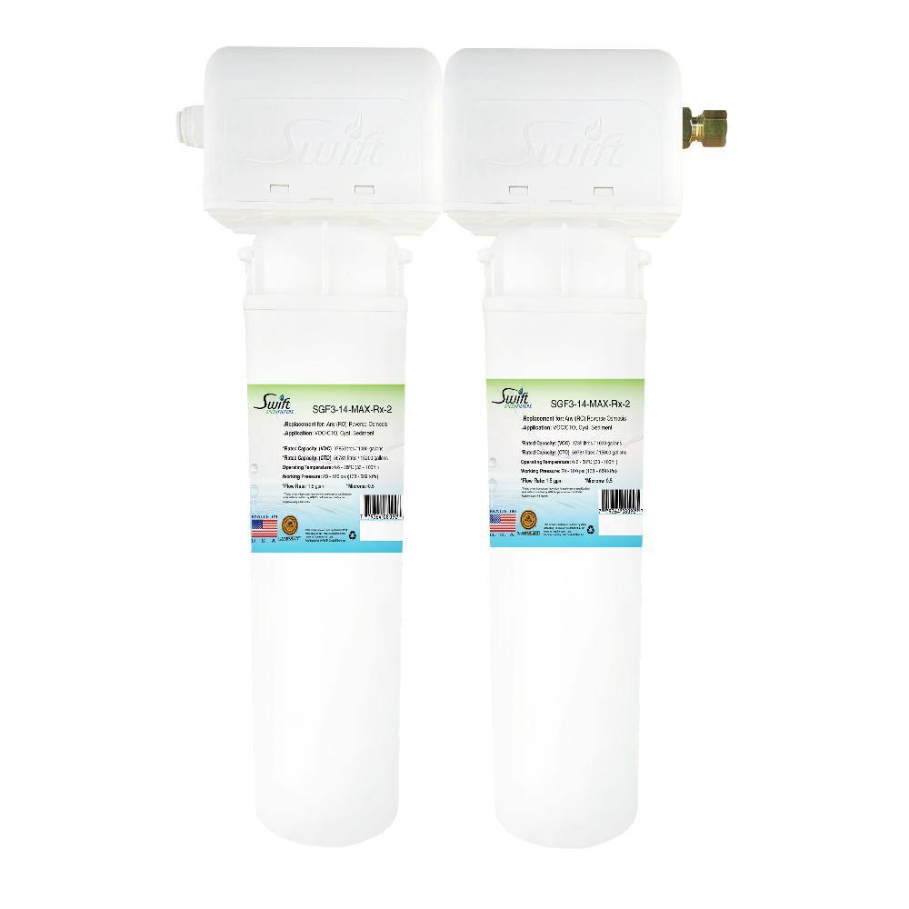 Swift Green Filters (Double Candle System) MultiStage Under the Sink