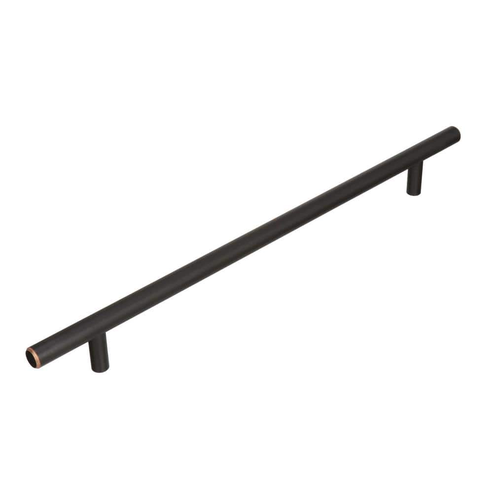 Bar Pulls 10-1/16 in. (256mm) Modern Oil-Rubbed Bronze Bar Cabinet Pull