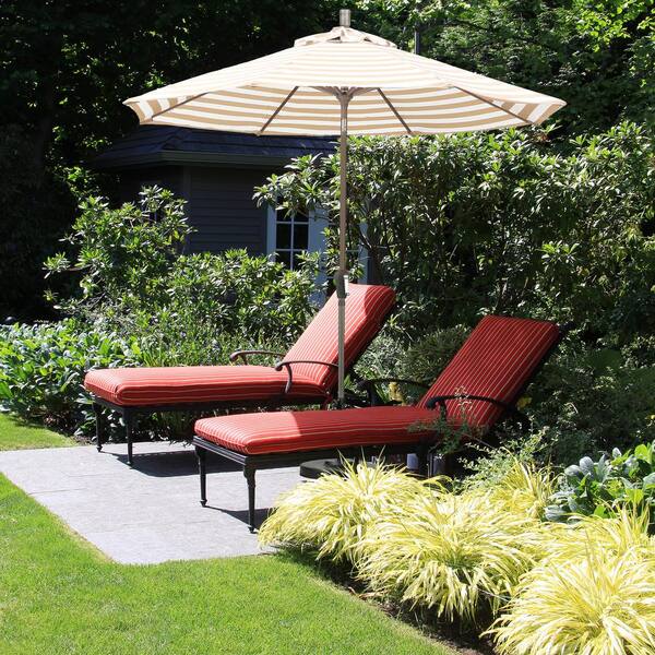 california backyard patio umbrellas Umbrella 12-Year Protection 9-Ft Outdoor Umbrella, Sunbrella Fade-Resistant Acrylic Fabric, Auto Tilt and Crank, Heavy-Duty Aluminum Frame/Reinforced Ribs, Bronze Pole, Linen Sesame : Patio, Lawn & Garden The industry standard has been raised by this extra Explore Cali Series Residential Cantilever