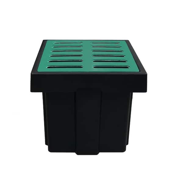 Advanced Drainage Systems 20 in. x 16 in. Black Plastic Drainage 6