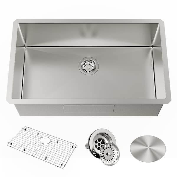 Stainless Steel Single Bowl Kitchen Sink & Accessories