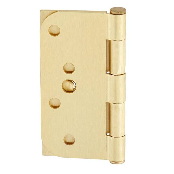 Everbilt Bright Brass Decorative Hinges and Hasp Kit 19824 - The Home Depot
