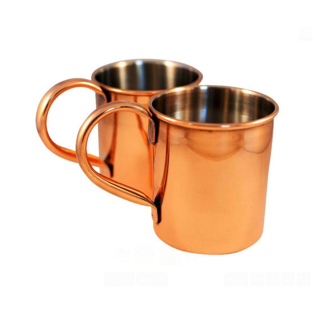 100% Pure Copper 14 oz by ALCHEMADE with e-Recipe book included Hammered Copper Mug for Moscow Mules 