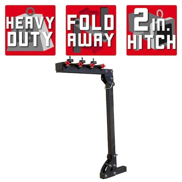 DK2 300 lbs. 4-Bike Hitch Mounted Bike Rack