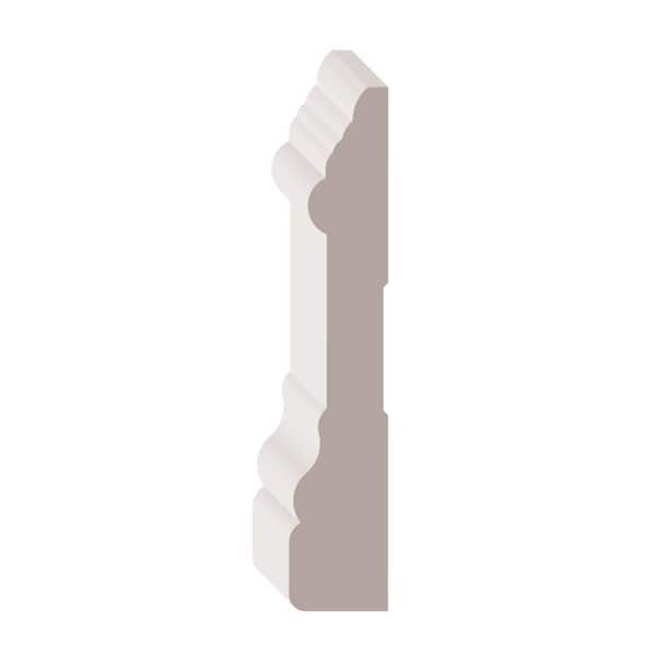 Alexandria Moulding 1-1/16 in. D x 3-1/2 in. W x 96 in. L Pine Wood Finger-Joint Casing Moulding Pack (6-Pack)