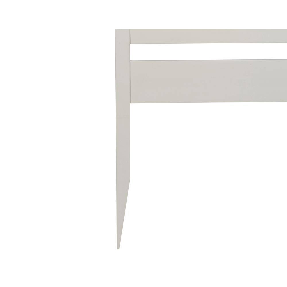 Maui 2-ft White Vinyl Square-Top Garden Fence Panels