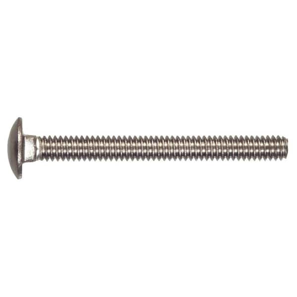 Qty 25 3/8-16 x 2 1/2" Stainless Steel Carriage Bolts ** Builders Stainless ** 