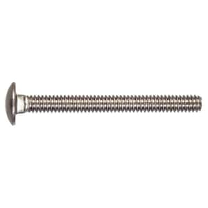 NEW MIDWEST BOX 50 3/8" X 3 1/2" ZINC PLATED CARRIAGE SCREW BOLTS 4533162 
