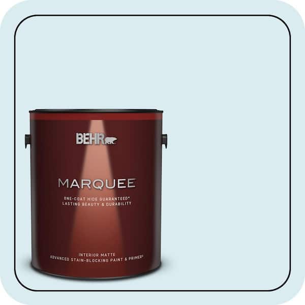 BEHR MARQUEE 1 gal. #550C-1 Airy Matte Interior Paint & Primer