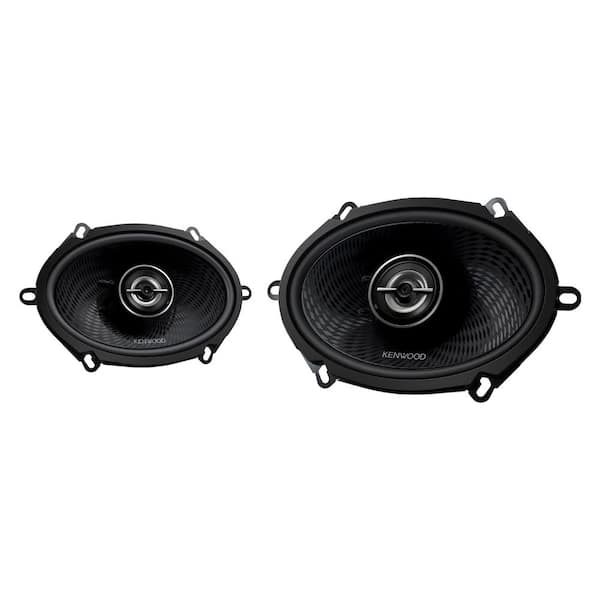 KFC-C5798RS Custom Fit 5-In. x 7-In. 320-Watt-Max-Power 2-Way Full-Range Car Speakers in Black 2-Pack