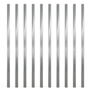 Fencer Wire Silver Galvanized 1-7/8 in. x 1-7/8 in. x 7 ft. Steel