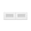 HOMLUX 36 in. W x 12 in. D x 12 in. H in Traditional White Ready to ...