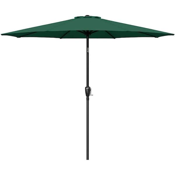 Sudzendf 9 ft. Outdoor Market Table Patio Umbrella in Green
