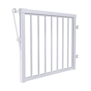 Reviews For Peak Aluminum Railing 36 In. H X 57 In. W Clear Aluminum 