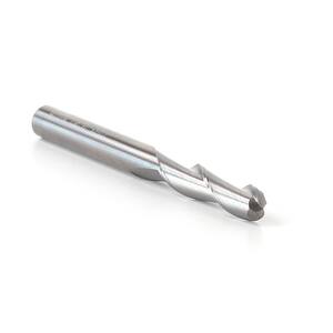 10x Carbide CNC 4 Flute Spiral Bit End Mill Cutter 1/8 Shank Hard Wood Tools USA