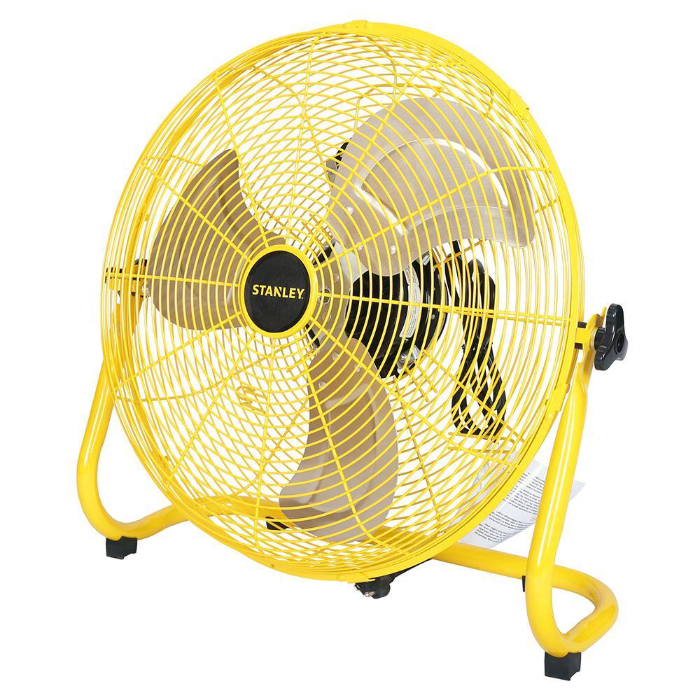 Stanley 18 in. 3Speed High Velocity Floor FanST18F The Home Depot
