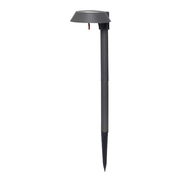 Westinghouse Solar Black Outdoor Integrated LED Landscape Path Light