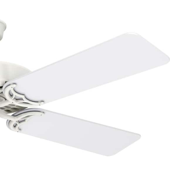 Hunter - Original 52 in. Indoor/Outdoor White Ceiling Fan For Patios or Bedrooms