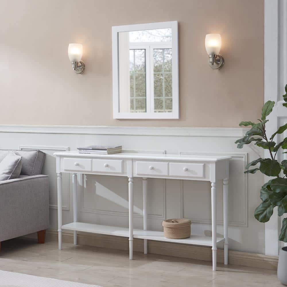 Satin Nickel Frosted Glass Dimmable Wall Sconce