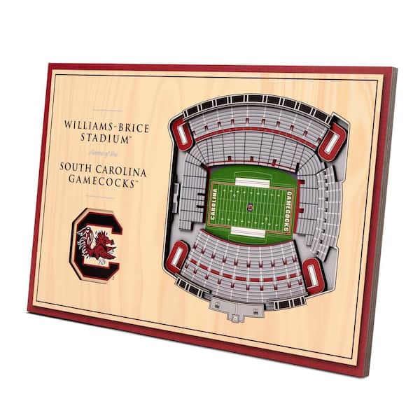 NCAA South Carolina Gamecocks 3D StadiumViews Desktop Display - Williams-Brice Stadium
