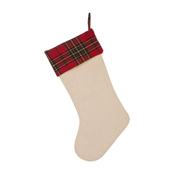 Christmas Stocking Polyester Linen