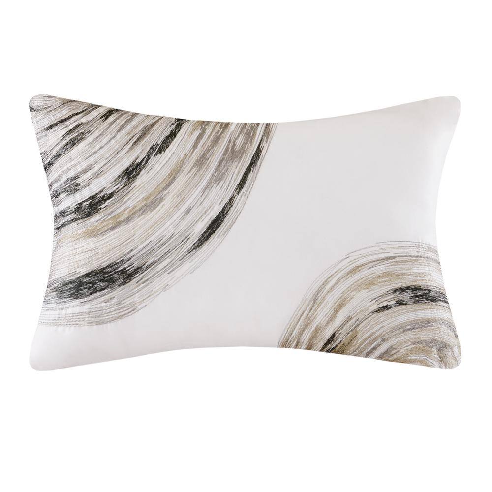 Taupe Full Microfiber Reversible Quilt and Sheet Set