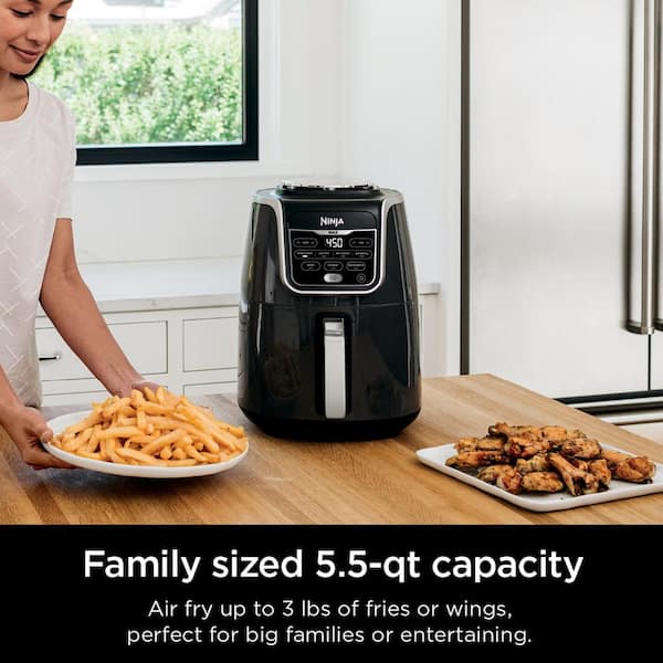 Cooks Professional Twin Dual Air Fryer, Digital Double Basket Large Fryers, Stainless Steel Energy Saving Fryer, Instant Air Fryer with Double  Drawers, 8L Capacity (XL)