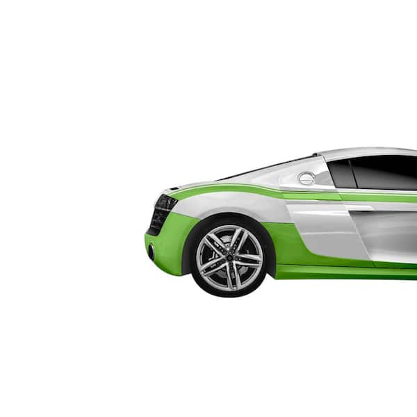 2 x Fluorescent Neon Green Aerosol Spray Paint DIY 200ml Auto Car 151  Quality 