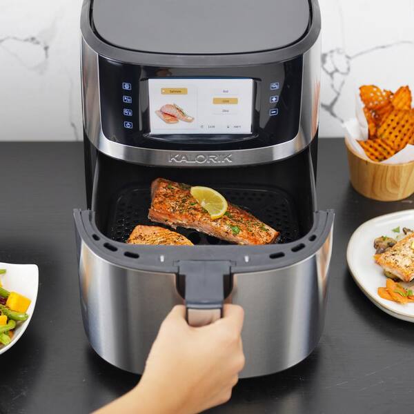 https://images.thdstatic.com/productImages/21bfbf21-d60d-4574-a4b9-957929bf38d3/svn/stainless-steel-kalorik-air-fryers-ft-52333-ss-1f_600.jpg
