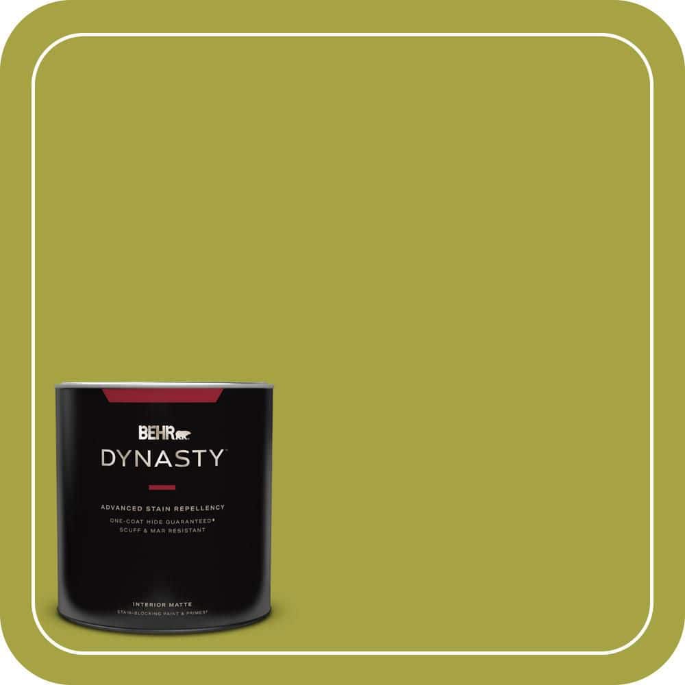 1 qt. #400B-7 Lemon Grass Matte Interior Stain-Blocking Paint and Primer price history on PriceWatchPro