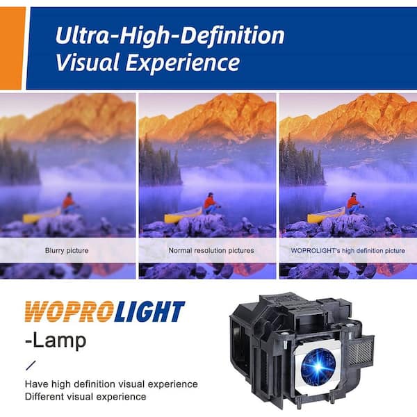 Vrbgify ELP LP88 Replacement Projector Lamp for Elplp88