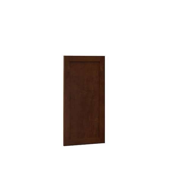 Hampton Bay Designer Series 0.75x30x15 in. Soleste Decorative End Panel in Spice