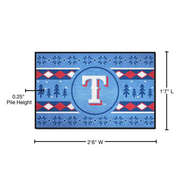 Fanmats Houston Astros Holiday Sweater Starter Mat Accent Rug - 19in. x 30in.