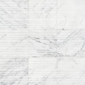 Michael Habachy Bars Carrara 8 in. x 8 in. Limestone Wall Tile (2.15 sq. ft./Case)
