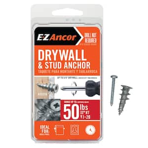 Stud Solver 50 lbs. Drywall and Stud Anchors (20-Pack)