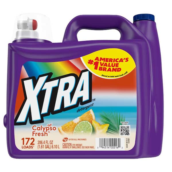 Xtra 206.4 fl. oz. Calypso Fresh Liquid Laundry Detergent, (172-Loads)