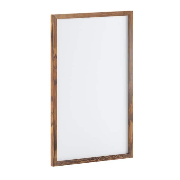 Carnegy Avenue Torched Brown 24 in. W x 36 in. H Magnetic Marker Board
