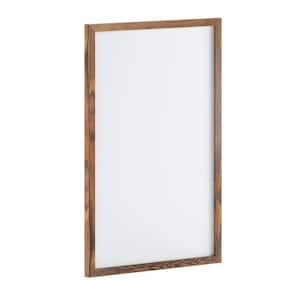Torched Brown 24 in. W x 36 in. H Magnetic Marker Board