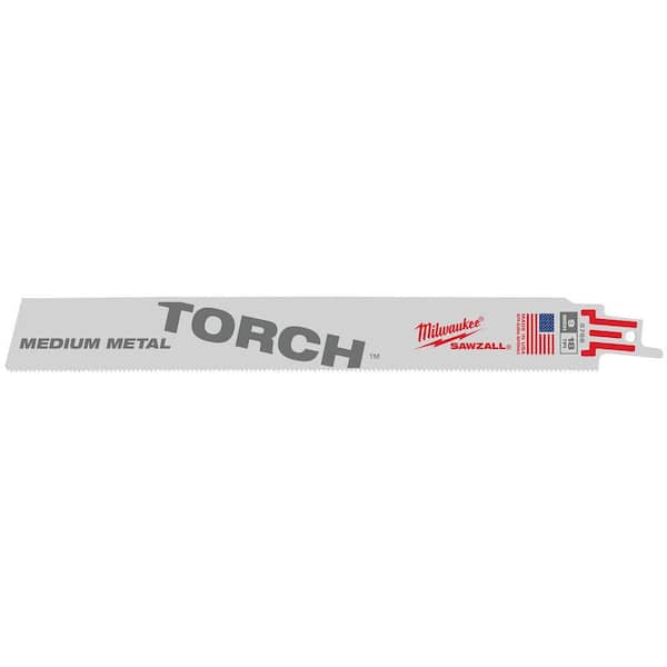 Milwaukee 9 in. 18 TPI TORCH Medium Metal Cutting SAWZALL