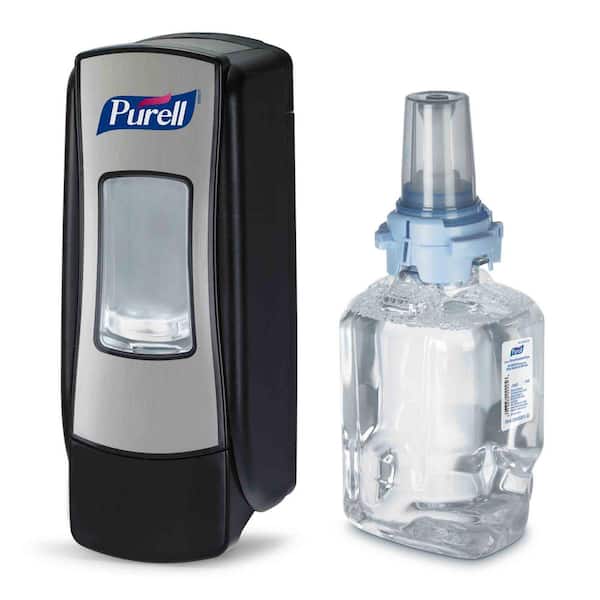 Purell Advanced Instant Hand Sanitizer Foam ADX Starter Kit (1-Dispenser and One 700 ml Refill)