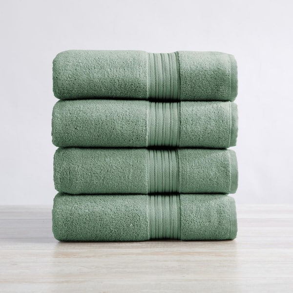 Eucalyptus Soft Cotton Classic 4-Pack Bath Towel Set