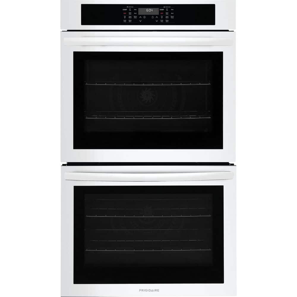 30 in. Double Electric Wall Oven with Convection 30-min Steam-Cleaning in White price history on PriceWatchPro