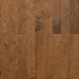 Olde Town Burlap Birch 0.37 in. T x 5 in. W Hand Scraped Engineered Hardwood Flooring (22.97 sq. ft./case)