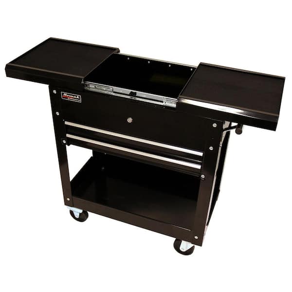 Homak Professional 27 in. 2-Drawer Utility Cart