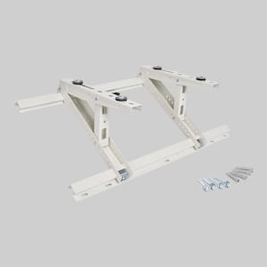 Universal 34 in. W Mini Split Air Compressor Stand for Pitched Roofs