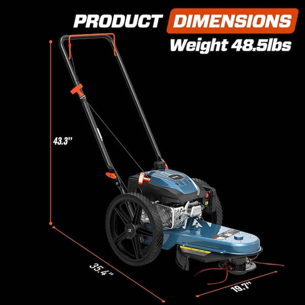 Reviews for Senix 22 in. 160cc 4-Cycle Gas Powered High Wheel