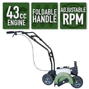 Earth Series 2-Stroke 43 cc Gas Edger with Recoil Start